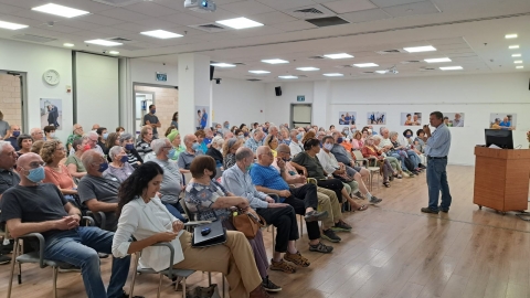כנס שיתוף צבור לקראת הקמת כפר גמלאים