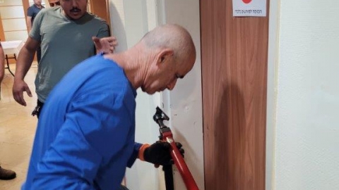 אימון יחידת חילוץ מהריסות