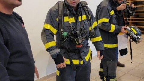 הדרכת כיבוי אש לצוות כיבוי אש מועצתי