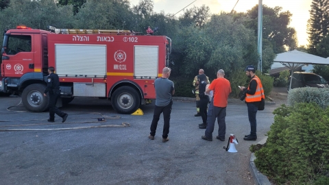אימון צוות כיבוי מועצתי
