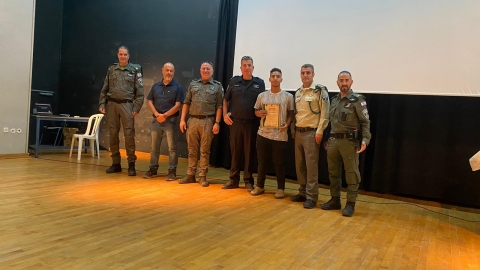 חלוקת תעודות הוקרה מתנדבי מתמיד וגיפים