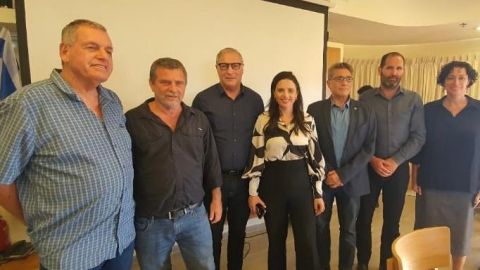 ביקור שרת הפנים איילת שקד במועצה