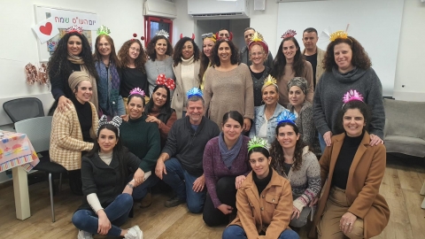 פורים באגף רווחה לכבוד יום העוס הבינלאומי