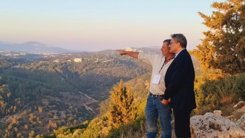 פגישה עם ראש עיריית כרמיאל משה קונינסקי