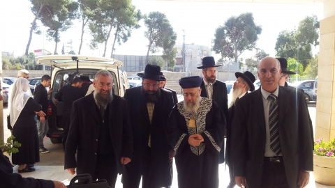 מפגשים עם הרבנים הראשיים לישראל