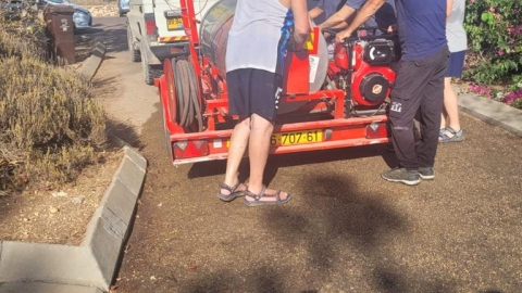 הדרכה על גרור כיבוי